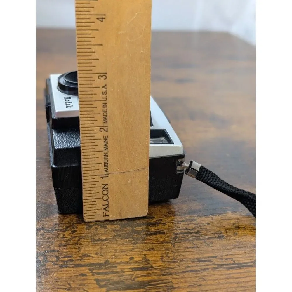 Vintage Kodak Instamatic X-30 126 Film Camera Point Shoot Made USA Black Retro
